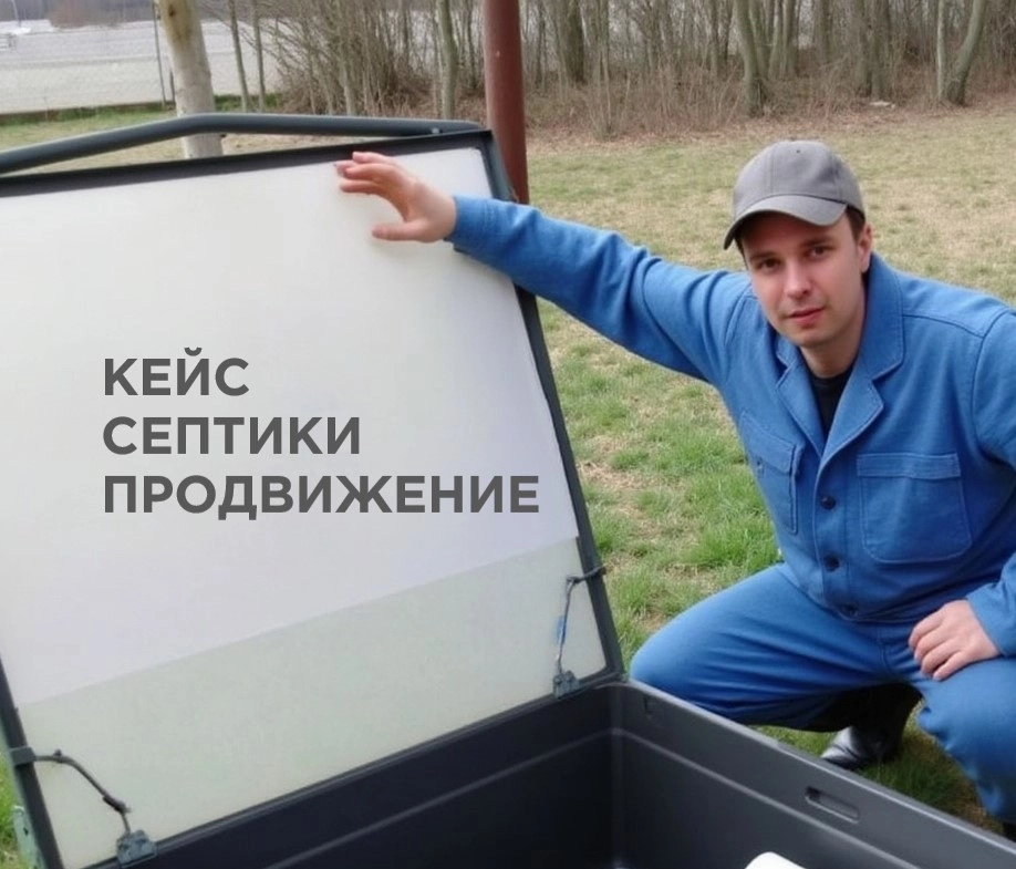 фото Кейс. Продвижение септиков под ключ